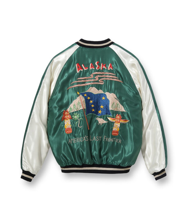 テーラー東洋スカジャン ACETATE SOUVENIR JACKET “ALASKAN F