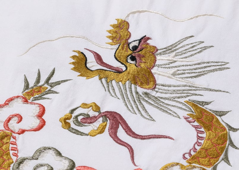 テーラー東洋 TAILOR TOYO SUKA T-SHIRT EMBROIDERED“GOL