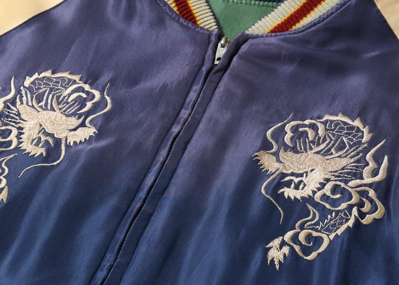 テーラー東洋　SOUVENIR JACKET スカジャン希少　美品 テーラー東洋スカジャン Acetate Souvenir Jacket “TIGER HEAD