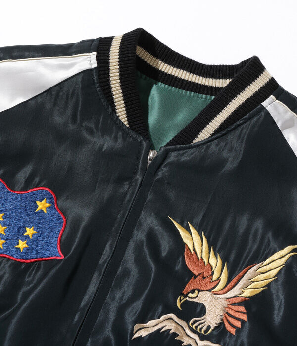 テーラー東洋スカジャン ACETATE SOUVENIR JACKET “ALASKAN F テーラー東洋スカジャン ACETATE SOUVENIR JACKET “ALASKAN F