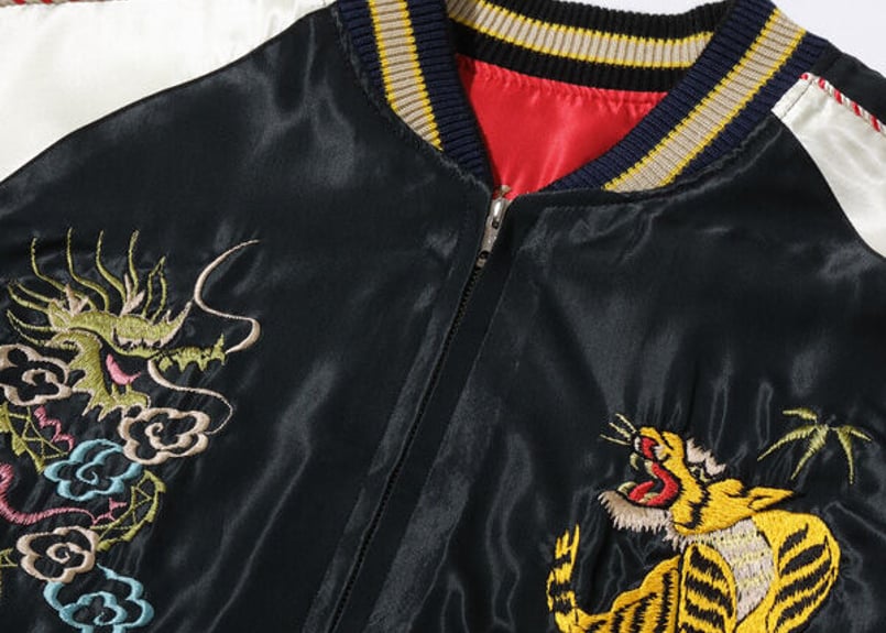 テーラー東洋スカジャン ACETATE SOUVENIR JACKET “DRAGON HE
