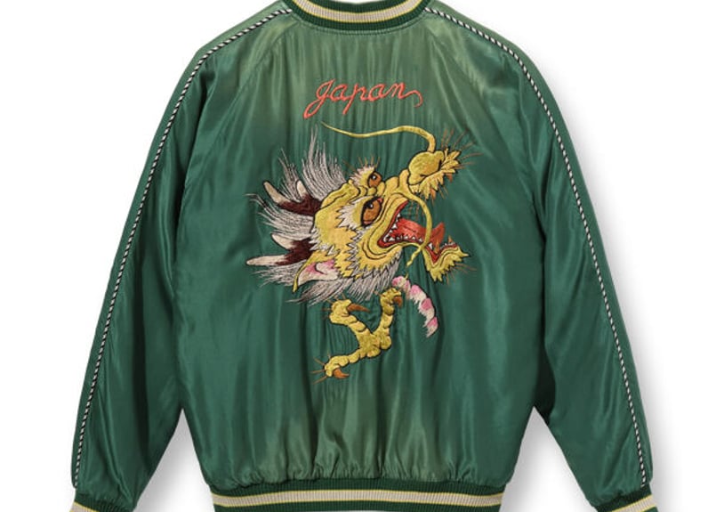 テーラー東洋スカジャン Acetate Souvenir Jacket“DRAGON HEAD...