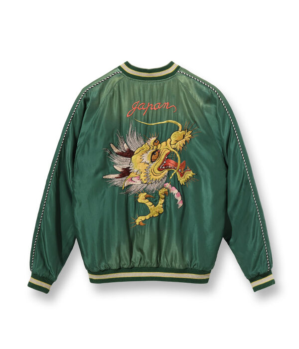 テーラー東洋 スカジャン エイジングモデル 　TIGER HEAD×DRAGON テーラー東洋スカジャン Acetate Souvenir Jacket“DRAGON HEAD