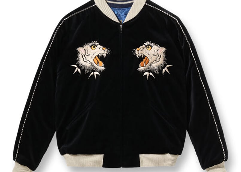 テーラー東洋スカジャン 別珍 Velveteen Souvenir Jacket“WHITE テーラー東洋スカジャン 別珍 Velveteen Souvenir Jacket“WHITE