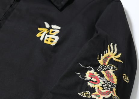 テーラー東洋 ベトジャンLate 1960s Style Cotton Vietnam Jacket “VIETNAM MAP”TT15684ブラック