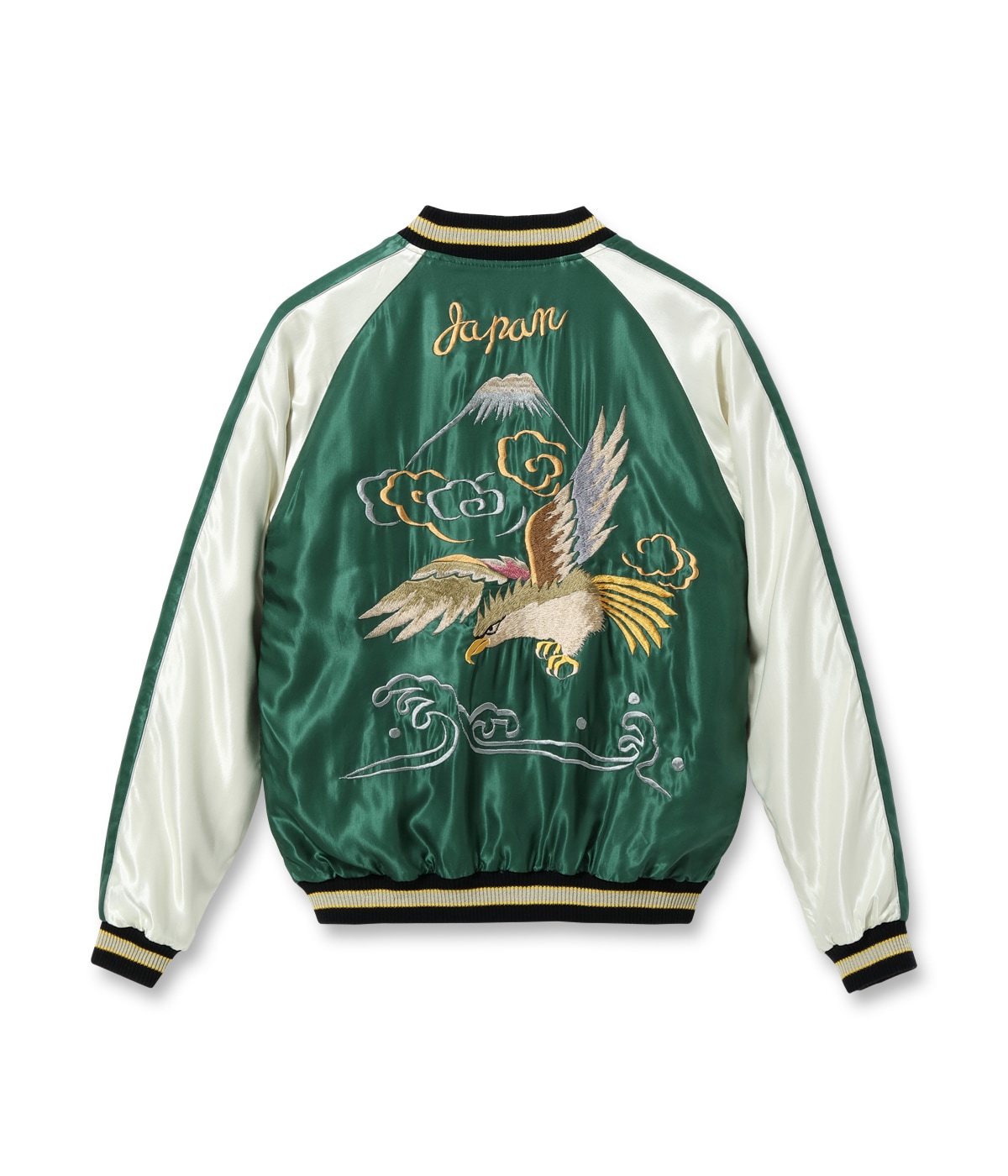 40s VINTAGE スカシャツ スカジャン レア 虎 龍 鷲 JAPAN テーラー東洋 スカジャン 虎・日本地図・鷲・龍 TT15682-145