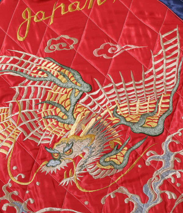 テーラー東洋スカジャン Acetate Quilted Souvenir Jacket “D