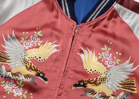 テーラー東洋 港商  限定“KOSHO & CO.” SPECIAL EDITION SOUVENIR JACKET“JAPAN MAP” × “CHERRY BLOSSOMS & EAGLE”