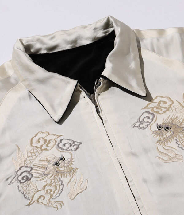 港商スカジャン Velveteen × Acetate Souvenir Jacket “K 港商スカジャン Velveteen × Acetate Souvenir Jacket “K