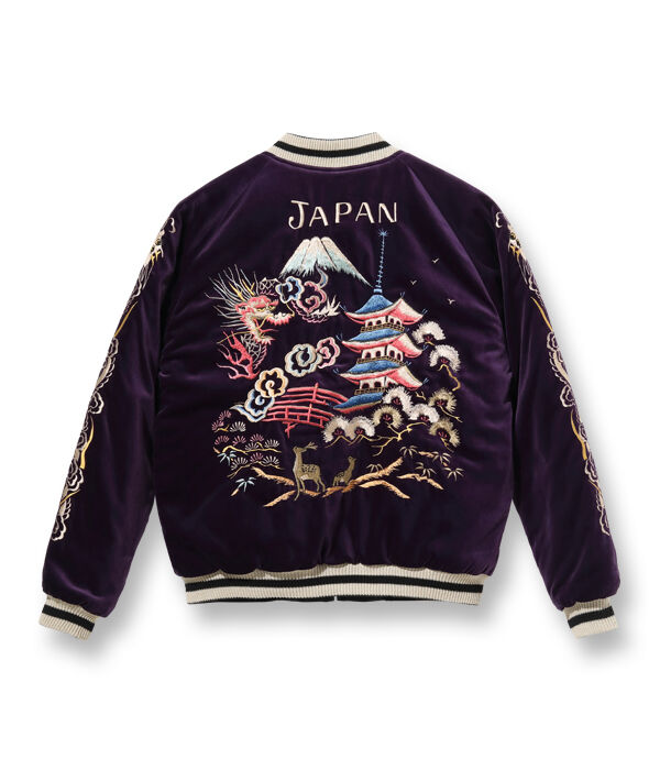 テーラー東洋スカジャン 別珍 Velveteen Souvenir Jacket “LANDS