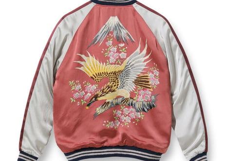 テーラー東洋 港商  限定“KOSHO & CO.” SPECIAL EDITION SOUVENIR JACKET“JAPAN MAP” × “CHERRY BLOSSOMS & EAGLE”