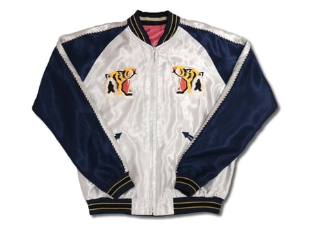 TAILOR TOYO テーラー東洋 ACETATE SOUVENIR JACKET "JAPAN MAP & BLACK EAGLE"