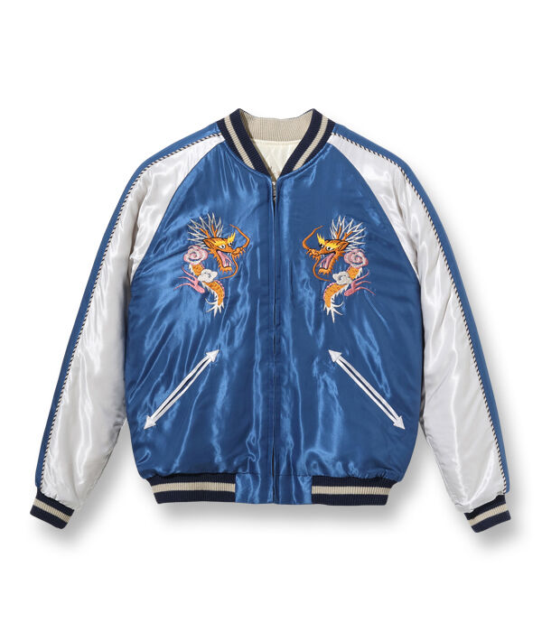 テーラー東洋スカジャン Acetate Quilted Souvenir Jacket “