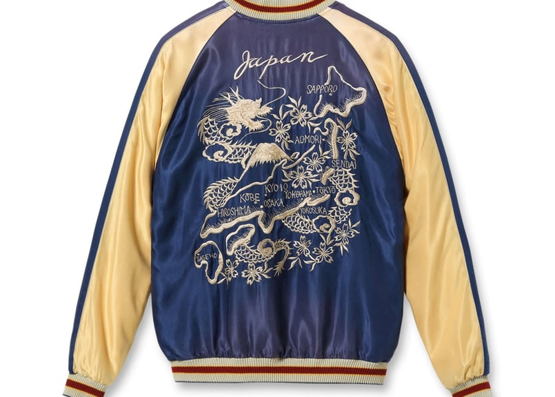 テーラー東洋スカジャン Acetate Souvenir Jacket “TIGER HEAD