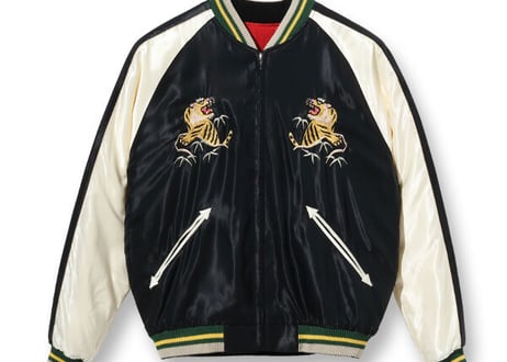 テーラー東洋スカジャン  ACETATE SOUVENIR JACKET “ROARING TIGER” × “EAGLE”