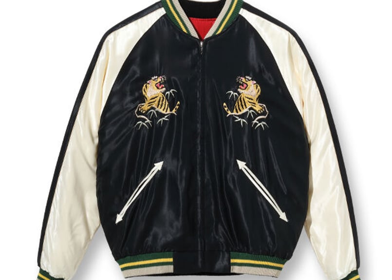 テーラー東洋スカジャン ACETATE SOUVENIR JACKET “ROARING T...