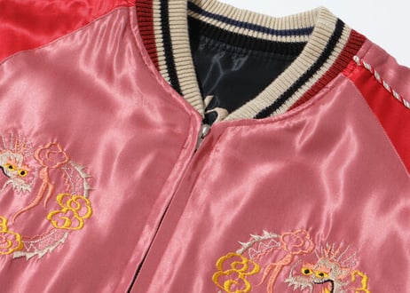 テーラー東洋スカジャン  ACETATE SOUVENIR JACKET “DUELLING DRAGONS”×“WHITE TIGER”