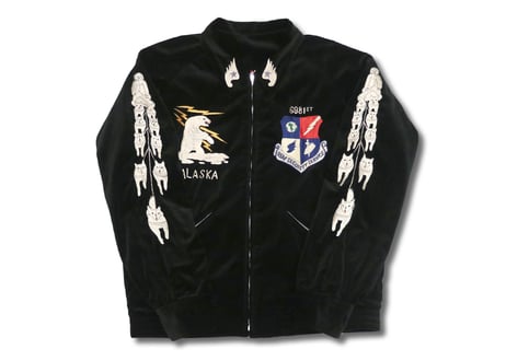 港商スペシャル 限定モデル  SPECIAL EDITION SOUVENIR JACKET “RADIO GROUP MOBILE” × “LIGHTNING & POLAR BEAR”