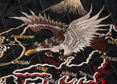 テーラー東洋 港商  限定“KOSHO & CO.” SPECIAL EDITION SOUVENIR JACKET “EAGLE & JAPAN MAP” × “DRAGON & TIGER”