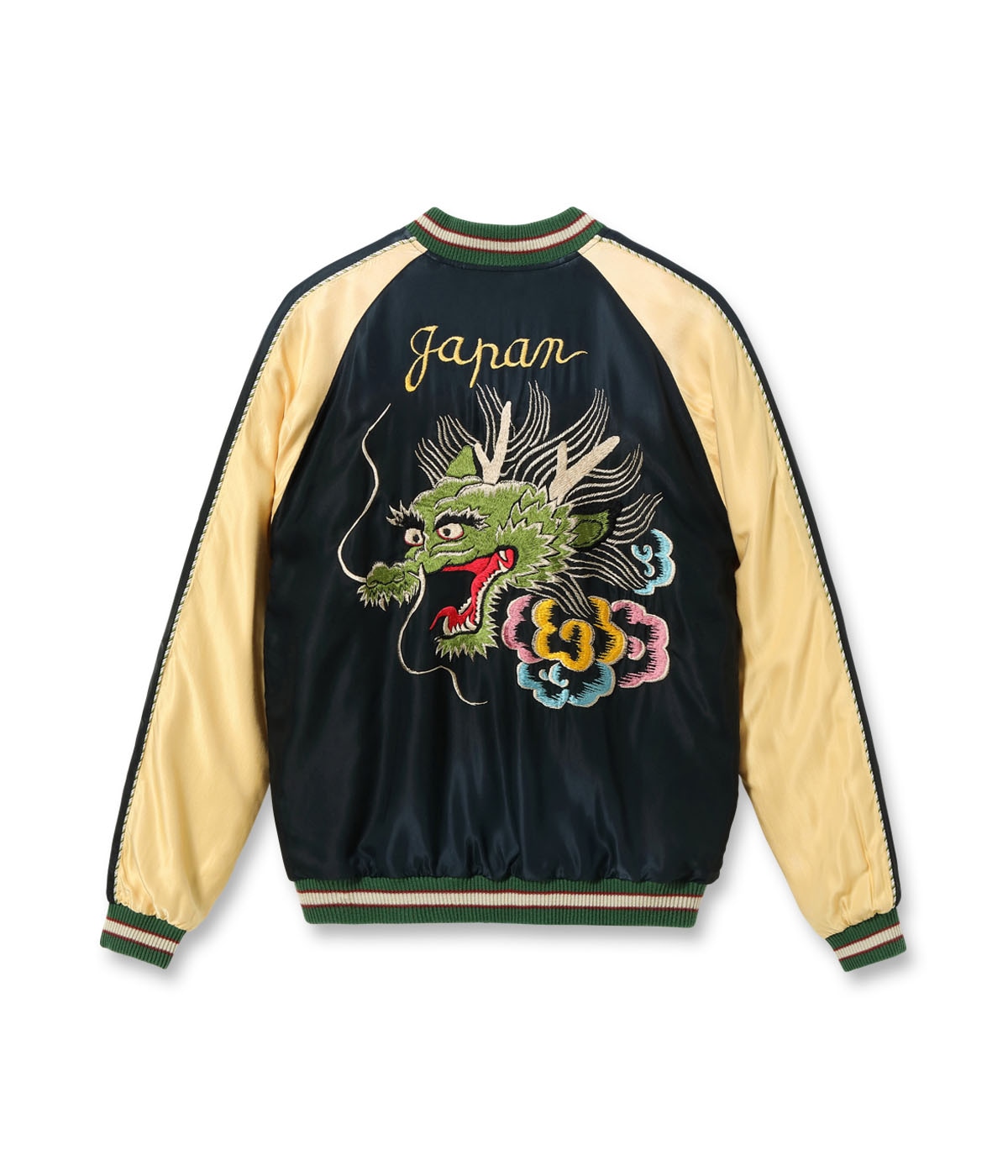 テーラー東洋スカジャン Acetate Souvenir Jacket “DRAGON HEA