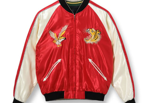 テーラー東洋スカジャン  ACETATE SOUVENIR JACKET “ROARING TIGER” × “EAGLE”
