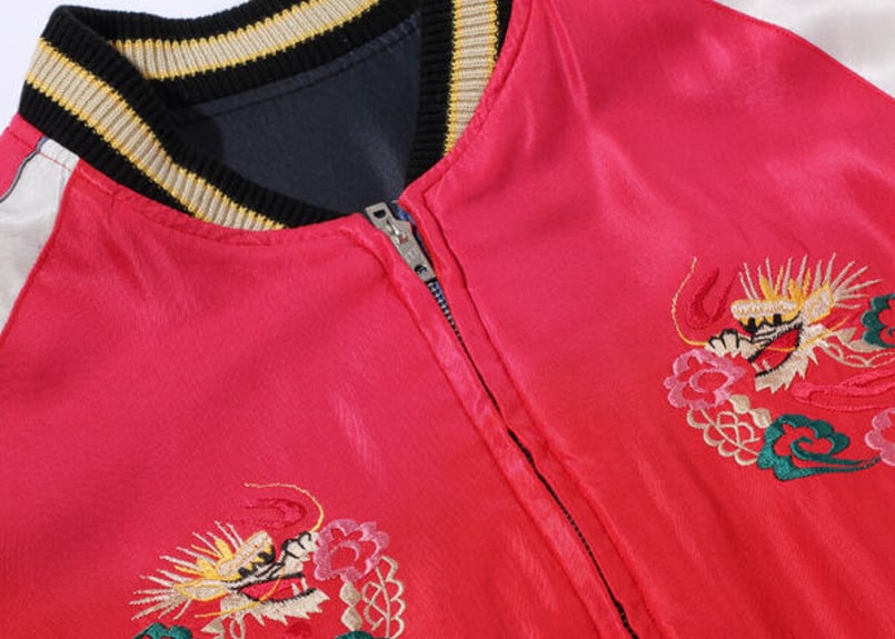 テーラー東洋スカジャン Acetate Souvenir Jacket “TIGER HEAD