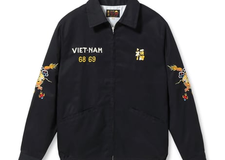 テーラー東洋 ベトジャンLate 1960s Style Cotton Vietnam Jacket “DRAGON”