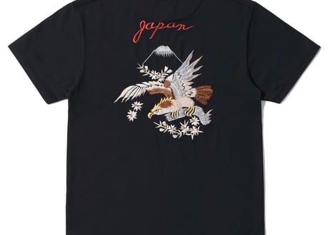 テーラー東洋 TAILOR TOYO SUKA T-SHIRT EMBROIDERED “EAGLE”スカジャンTシャツ 横須賀