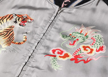 テーラー東洋 港商  限定“KOSHO & CO.” SPECIAL EDITION SOUVENIR JACKET“SPIDER” × “ROARING TIGER (HAND PRINT)”