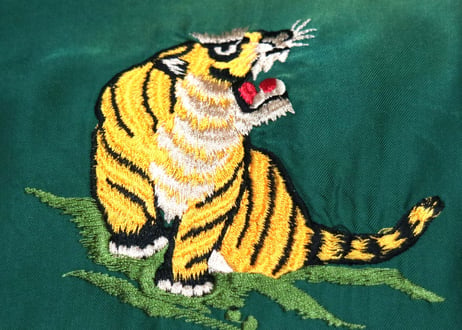 TAILOR TOYO テーラー東洋スカジャン ACETATE SOUVENIR JACKET AGING MODEL“EAGLE"×”TIGER”