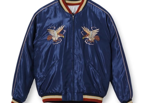 テーラー東洋スカジャン  ACETATE SOUVENIR JACKET “ROARING TIGER”×“EAGLE”