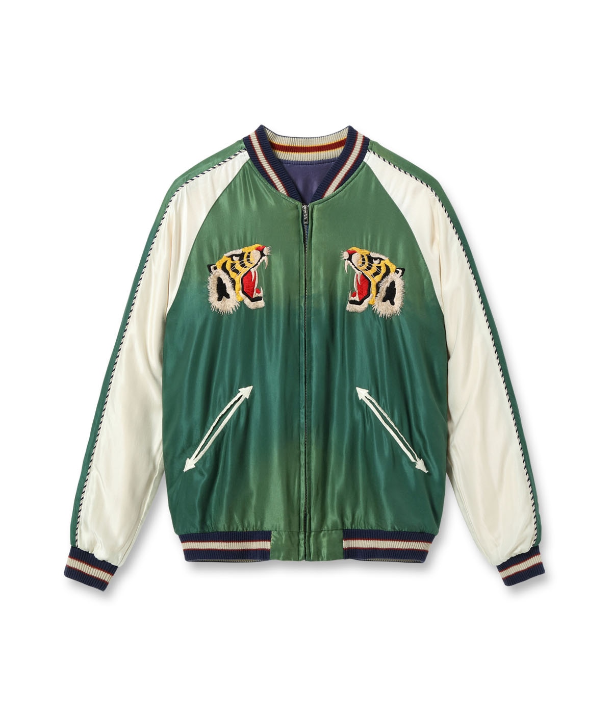 テーラー東洋スカジャン Acetate Souvenir Jacket “TIGER HEAD