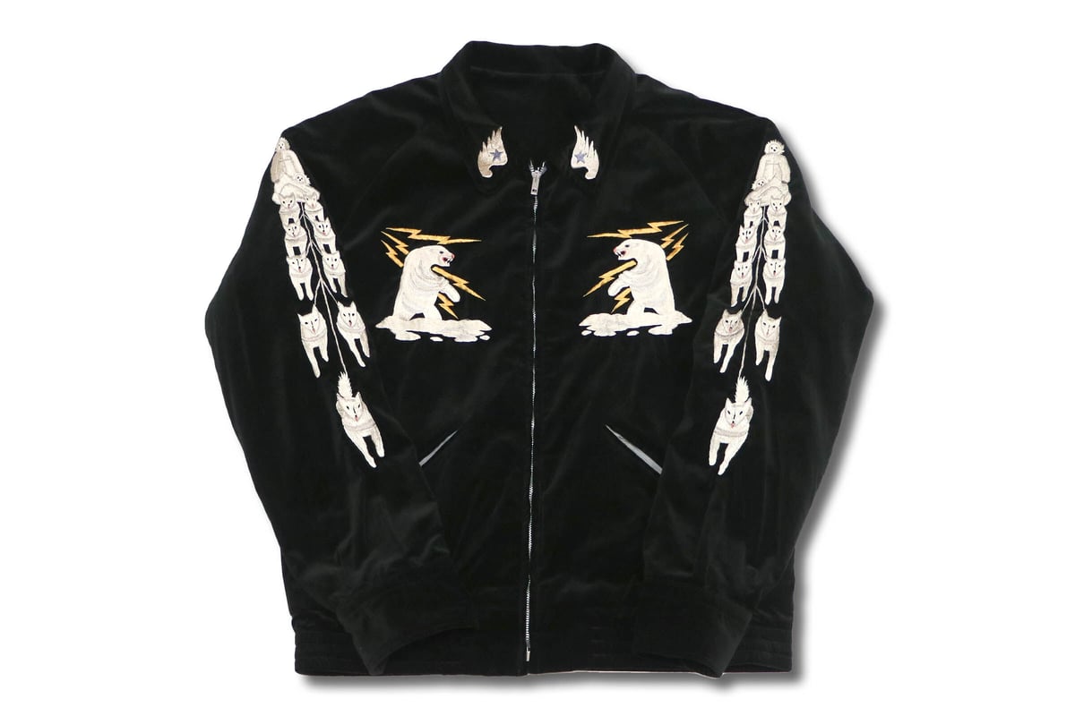 スカジャン　港商 スペシャルエディション　中　ホノルル　東洋　ヴィンテージ スカジャン 港商 スペシャルエディション 中 ホノルル 東洋