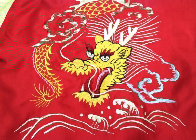 Lacoste テーラー東洋　コラボ　スカジャン TAILOR TOYO テーラー東洋スカジャン ACETATE SOUVENIR JACKET