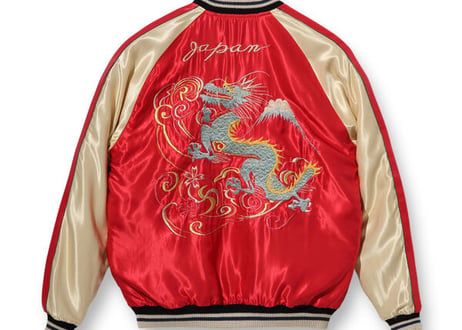 TAILOR TOYO テーラー東洋 ACETATE SOUVENIR JACKET “BLUE EAGLE” × “DRAGON”