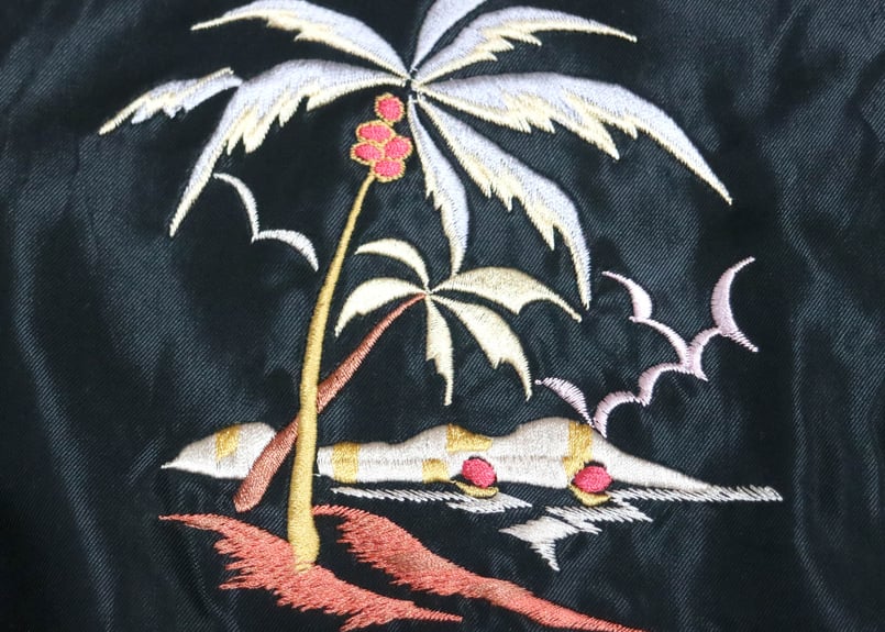 メンズ スカジャン ボンバージャケット 東洋エンタープライズ アンダー