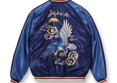 TAILOR TOYO テーラー東洋 ACETATE SOUVENIR JACKET “BLUE EAGLE” × “DRAGON”