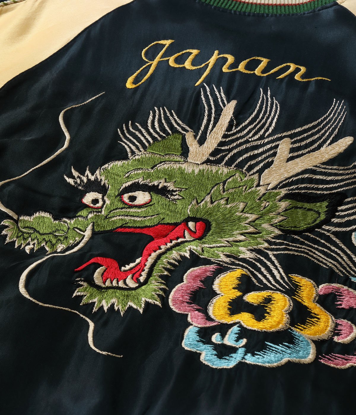 テーラー東洋スカジャン Acetate Souvenir Jacket “DRAGON HEA