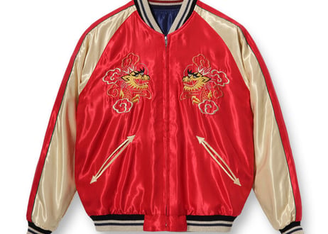 TAILOR TOYO テーラー東洋 ACETATE SOUVENIR JACKET “BLUE EAGLE” × “DRAGON”