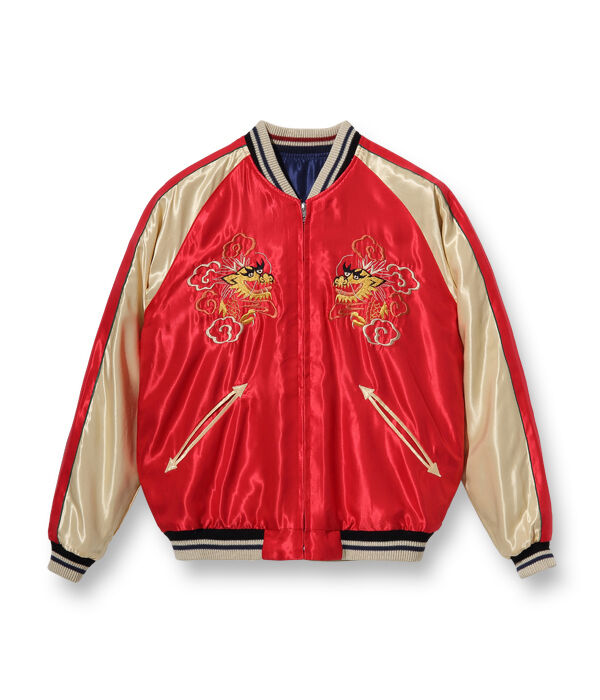 TAILOR TOYO テーラー東洋 ACETATE SOUVENIR JACKET “BLU