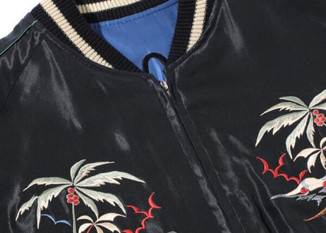 TAILOR TOYO テーラー東洋 ACETATE SOUVENIR JACKET “BLACK TIGER” × “ALOHA HAWAII”