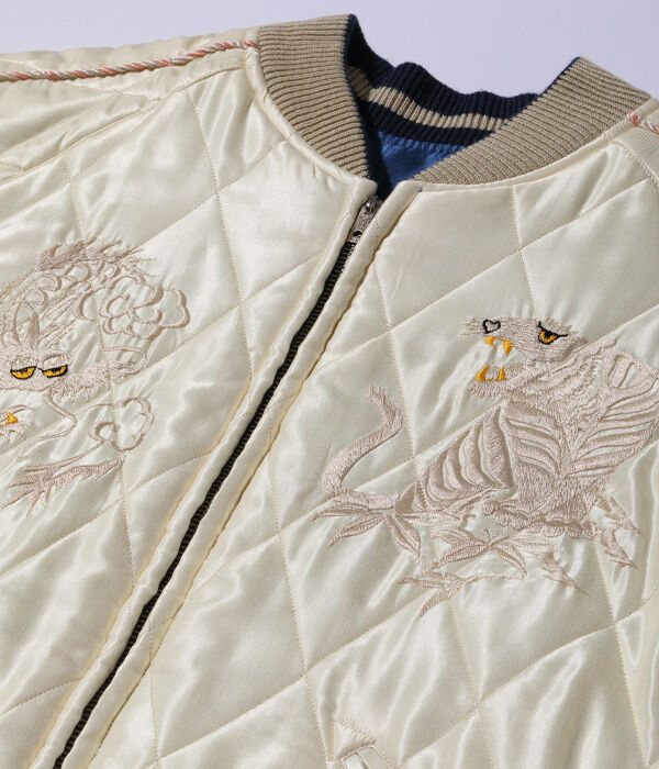 テーラー東洋スカジャン Acetate Quilted Souvenir Jacket “