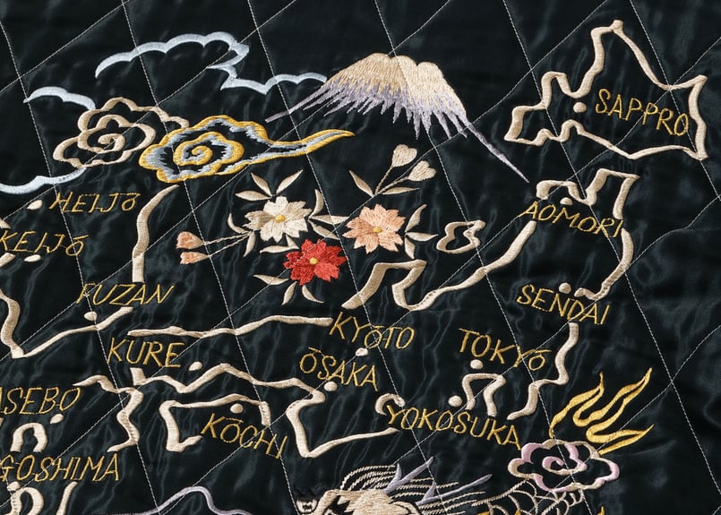 テーラー東洋　スカジャン　別珍 テーラー東洋スカジャン 別珍(べっちん) Velveteen Souvenir