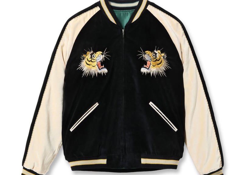 temmye1973様　テーラー東洋 別珍 スカジャン スーベニアジャケット 10月発売テーラー東洋スカジャン 別珍中綿無Velveteen (Two-tone