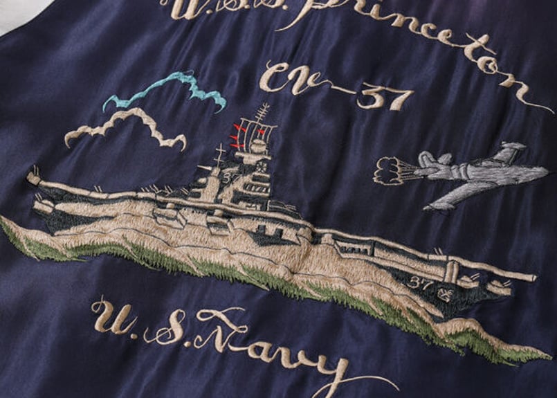 テーラー東洋スカジャン Acetate Souvenir Jacket“DUELLING DR