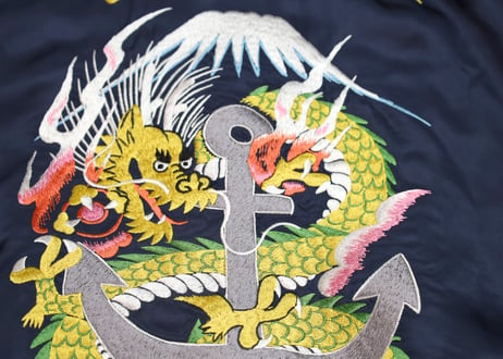 三笠謹製 日本製 50s Style Special Edition Heritage Sukajan“NAVAL DRAGON” × “SUKALL AND SNAKE”横須賀スカジャン