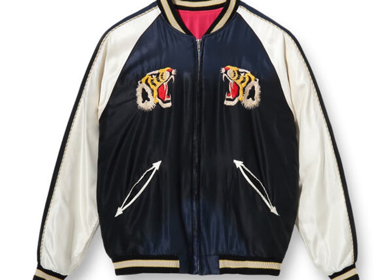テーラー東洋スカジャン Acetate Souvenir Jacket “TIGER HEAD テーラー東洋スカジャン Acetate Souvenir Jacket “TIGER HEAD