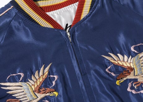 テーラー東洋スカジャン  ACETATE SOUVENIR JACKET “ROARING TIGER”×“EAGLE”