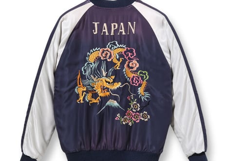 テーラー東洋スカジャン Acetate Souvenir Jacket“EAGLE” × “DRAGON” (AGING MODEL)
