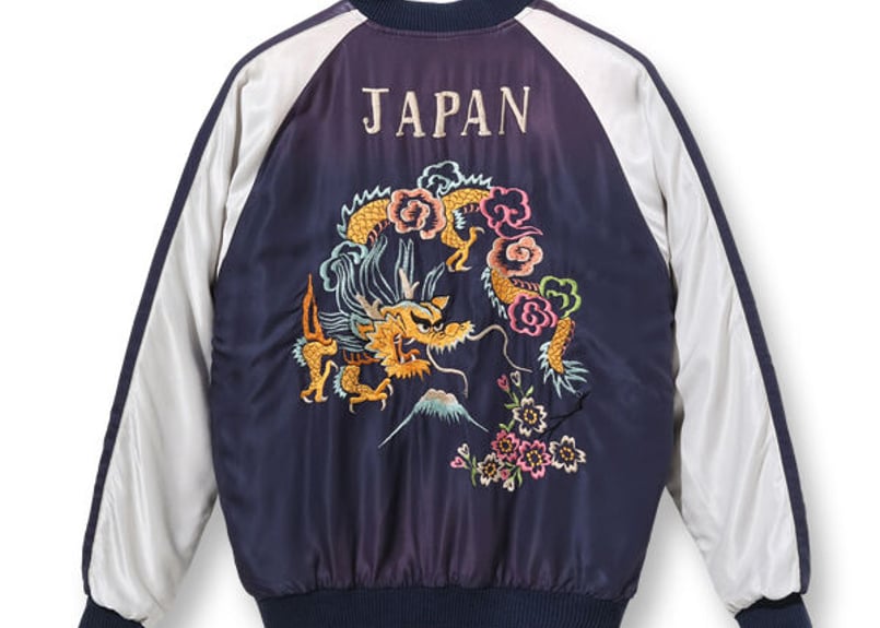 テーラー東洋スカジャン Acetate Souvenir Jacket“EAGLE” × “D テーラー東洋スカジャン Acetate Souvenir Jacket“EAGLE” × “D